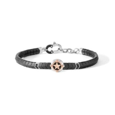 Comete Gioielli - Bracciale Argento - Ceramica Nera