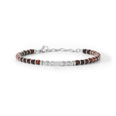 Comete Gioielli - Bracciale Acciaio - Occhio Di Tigre