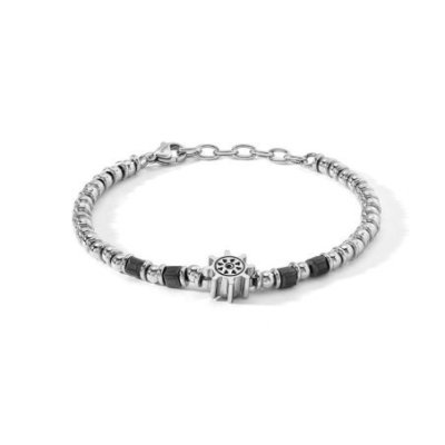 Comete Gioielli - Bracciale Timone - Acciaio, Ematite