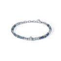 Comete Gioielli - Bracciale Acciaio - Sodalite