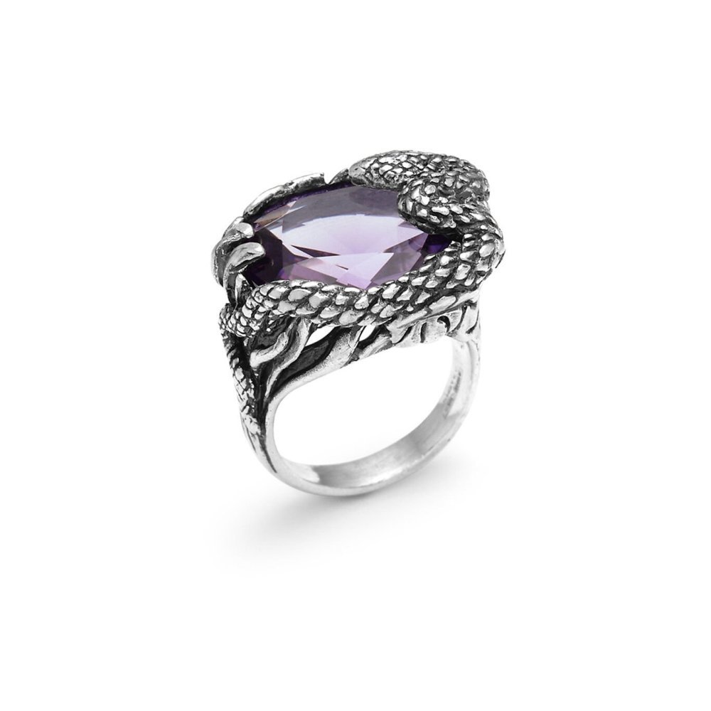 Giovanni Raspini - Anello Serpente - Argento 925 - Quarzo