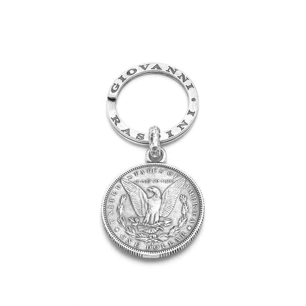 Giovanni Raspini - Portachiavi Moneta - Argento 925