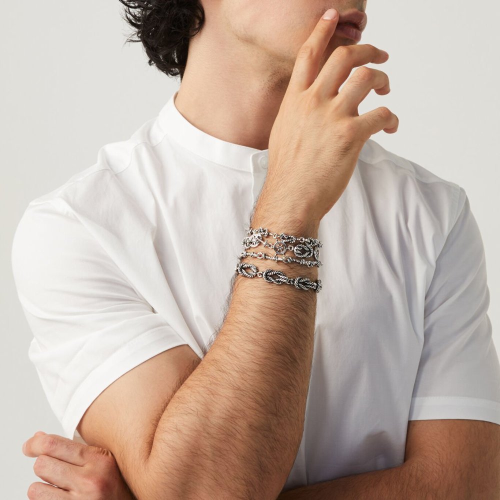 Giovanni Raspini - Bracciale Nodo Piccolo - Argento