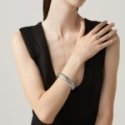 Giovanni Raspini - Bangle Croco - Argento 925 - Fatto A Mano
