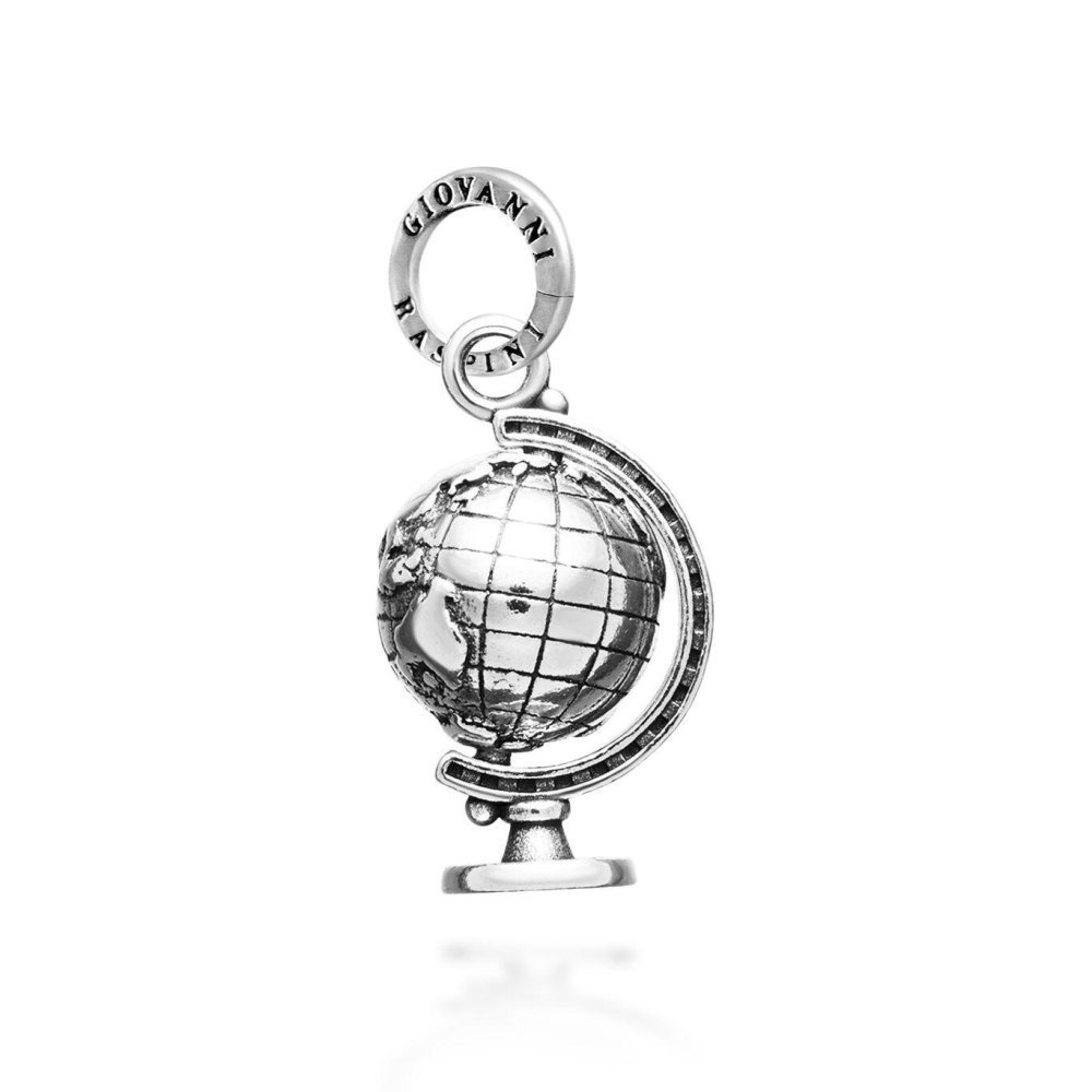 Giovanni Raspini - Charm Mappamondo - Argento 925