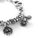 Giovanni Raspini - Charm Bici Uomo - Argento 925