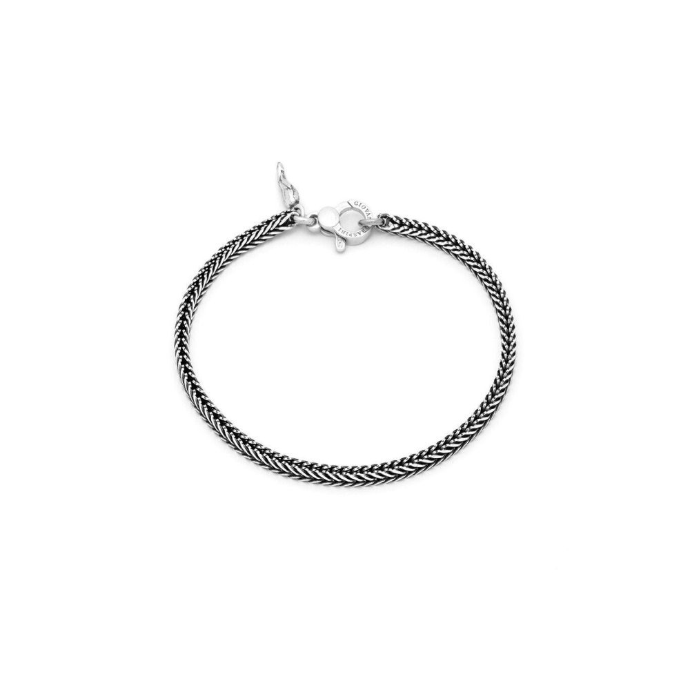 Giovanni Raspini - Bracciale Treccia Quadra - Argento