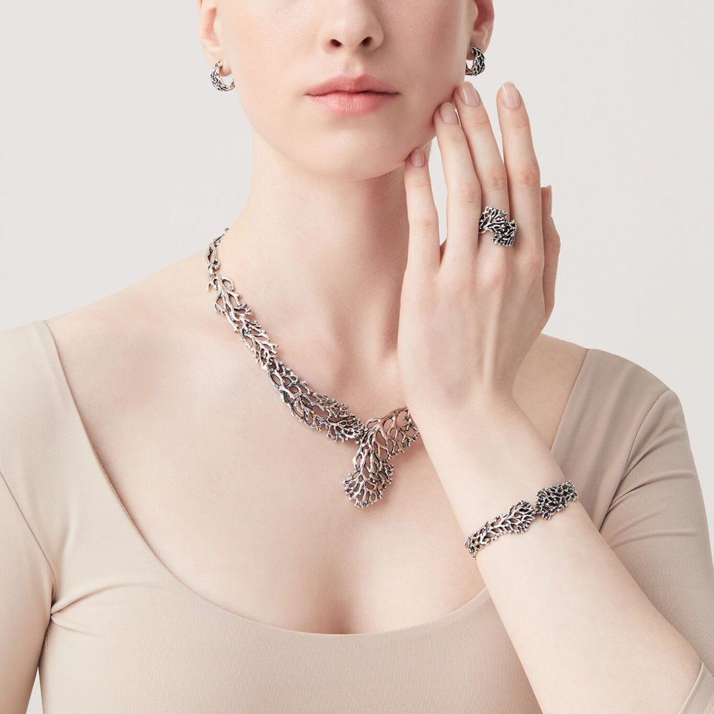 Giovanni Raspini - Orecchini Coral - Argento 925