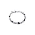 Giovanni Raspini - Bracciale Nodini - Argento 925 - Onice