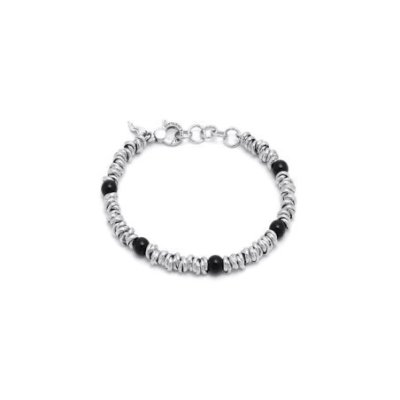 Giovanni Raspini - Bracciale Nodini - Argento 925 - Onice