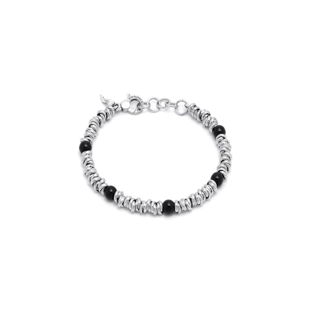 Giovanni Raspini - Bracciale Nodini - Argento 925 - Onice
