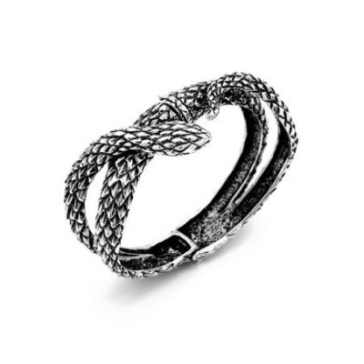 Giovanni Raspini - Bangle Serpente - Argento - Misura Ovale