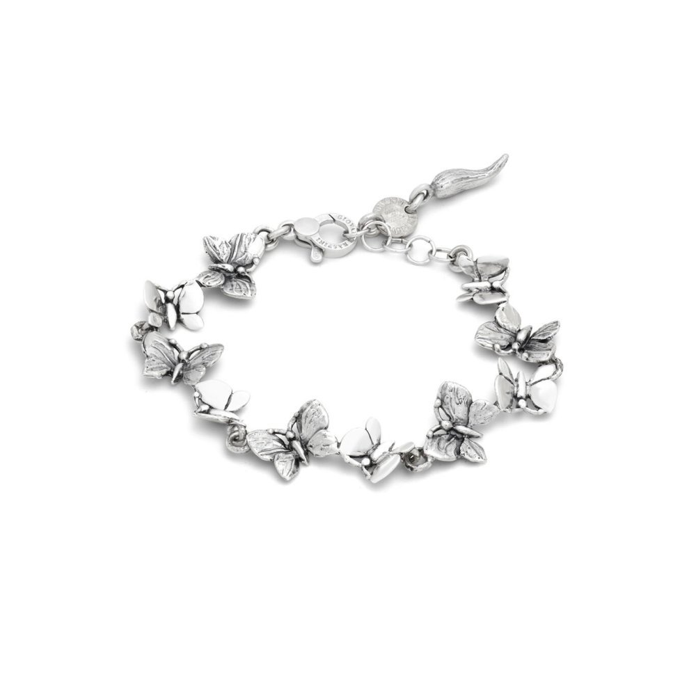 Giovanni Raspini - Bracciale Mini Farfalle - Argento
