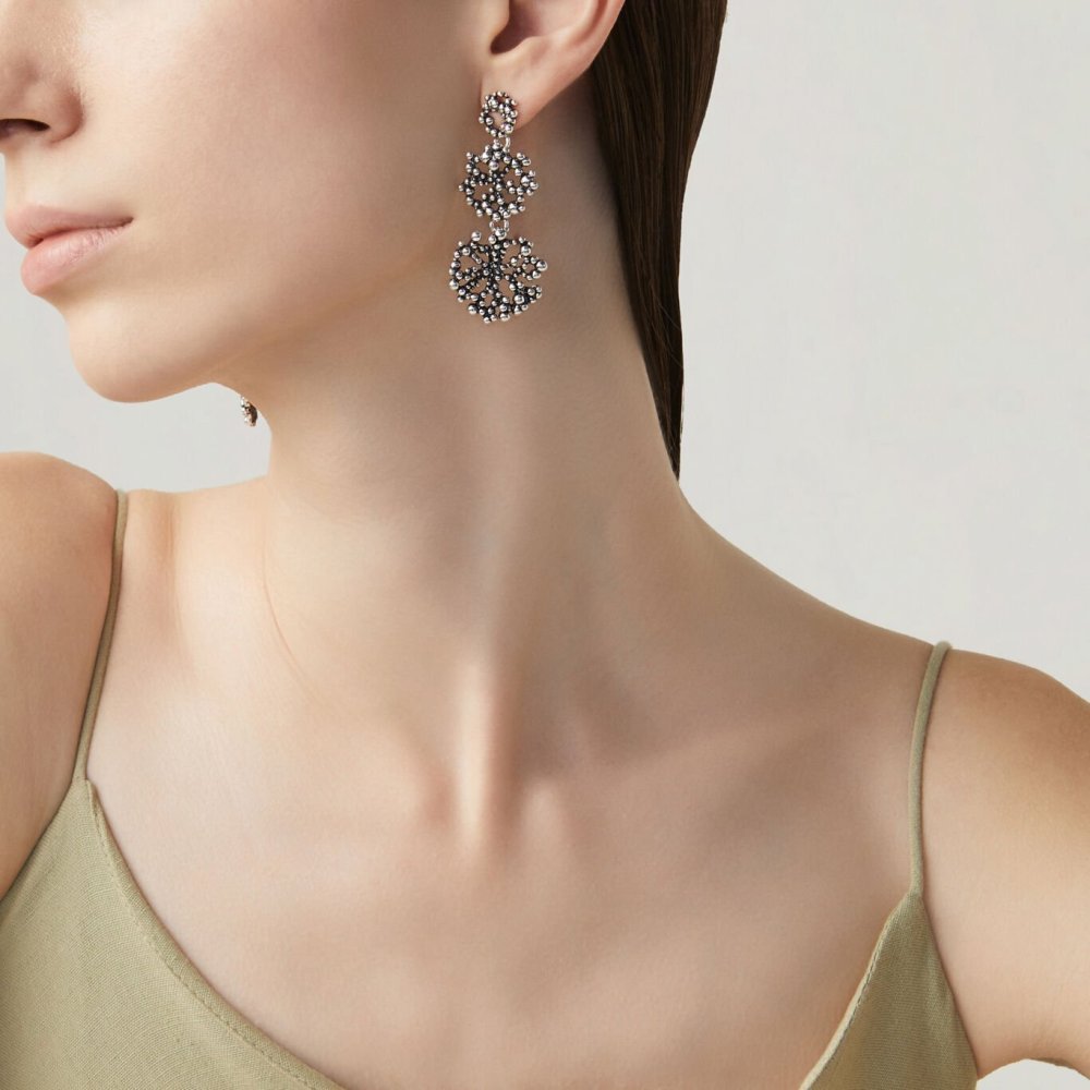 Giovanni Raspini - Orecchini Cascata - Argento