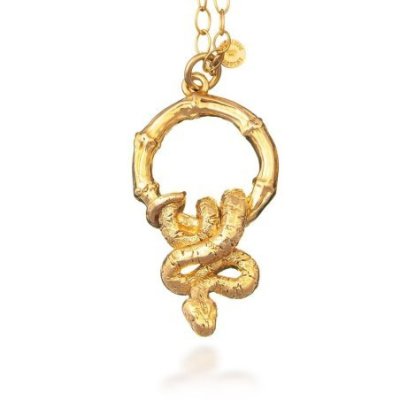 Giovanni Raspini - Pendente Bambù E Serpente - Argento