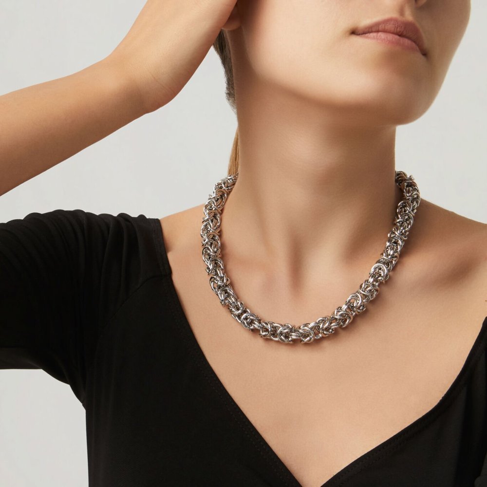Giovanni Raspini - Collana Bizantina - Argento Giovanni Raspini - Collana Bizantina - Argento
