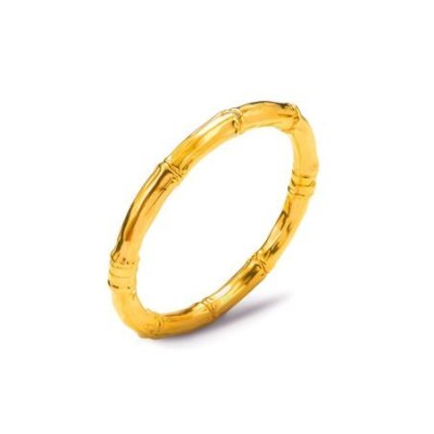 Giovanni Raspini - Bangle Bambù - Argento 925 - Oro 18 Kt