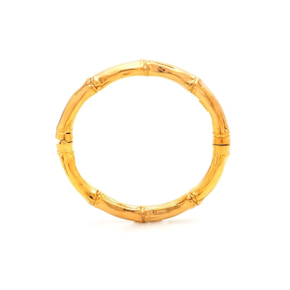 Giovanni Raspini - Bangle Bambù - Argento 925 - Oro 18 Kt