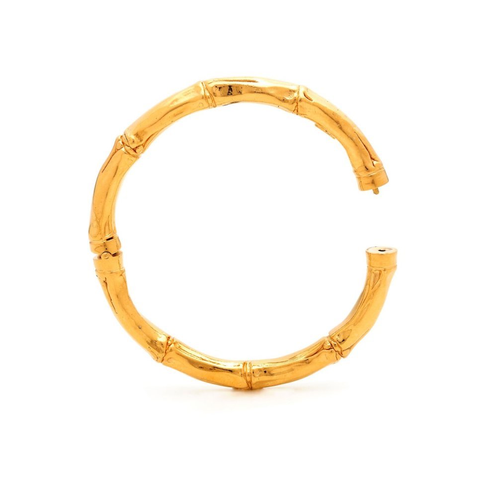Giovanni Raspini - Bangle Bambù - Argento 925 - Oro 18 Kt