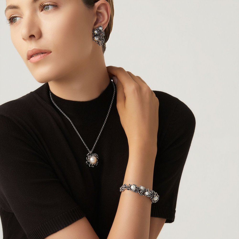 Giovanni Raspini - Orecchini Anemone - Argento 925