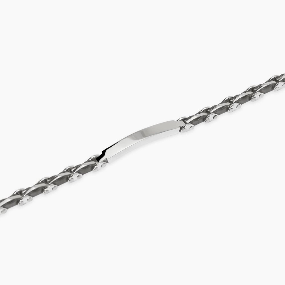 Kidult - Bracciale In Acciaio - Pvd Gunmetal
