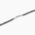 Kidult - Bracciale In Acciaio - Pvd Gunmetal - Ceramica