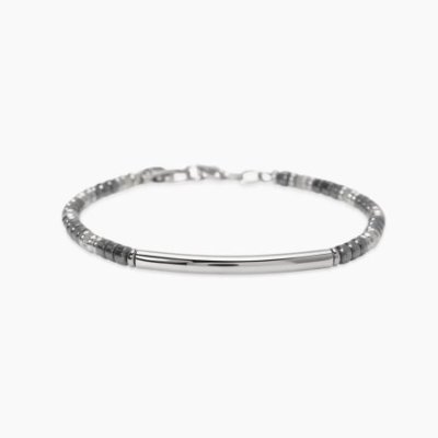 Kidult - Bracciale In Acciaio - Ematite