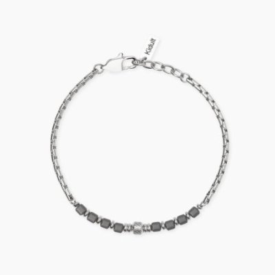Kidult - Bracciale Ematite - Acciaio 316L