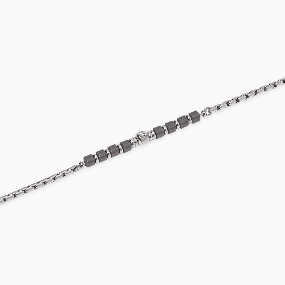 Kidult - Bracciale Ematite - Acciaio 316L