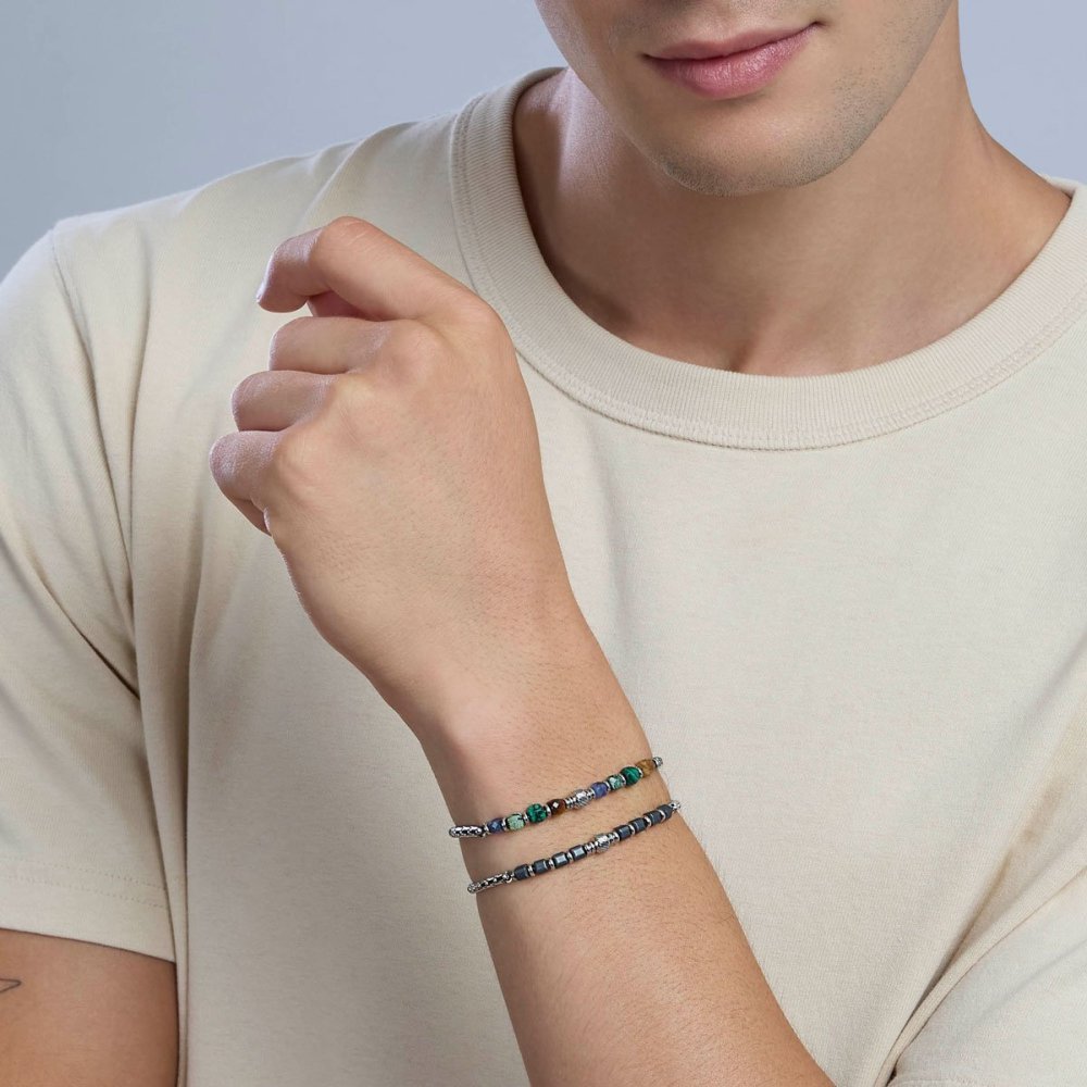 Kidult - Bracciale Ematite - Acciaio 316L