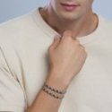 Kidult - Bracciale In Acciaio 316L - Sodalite