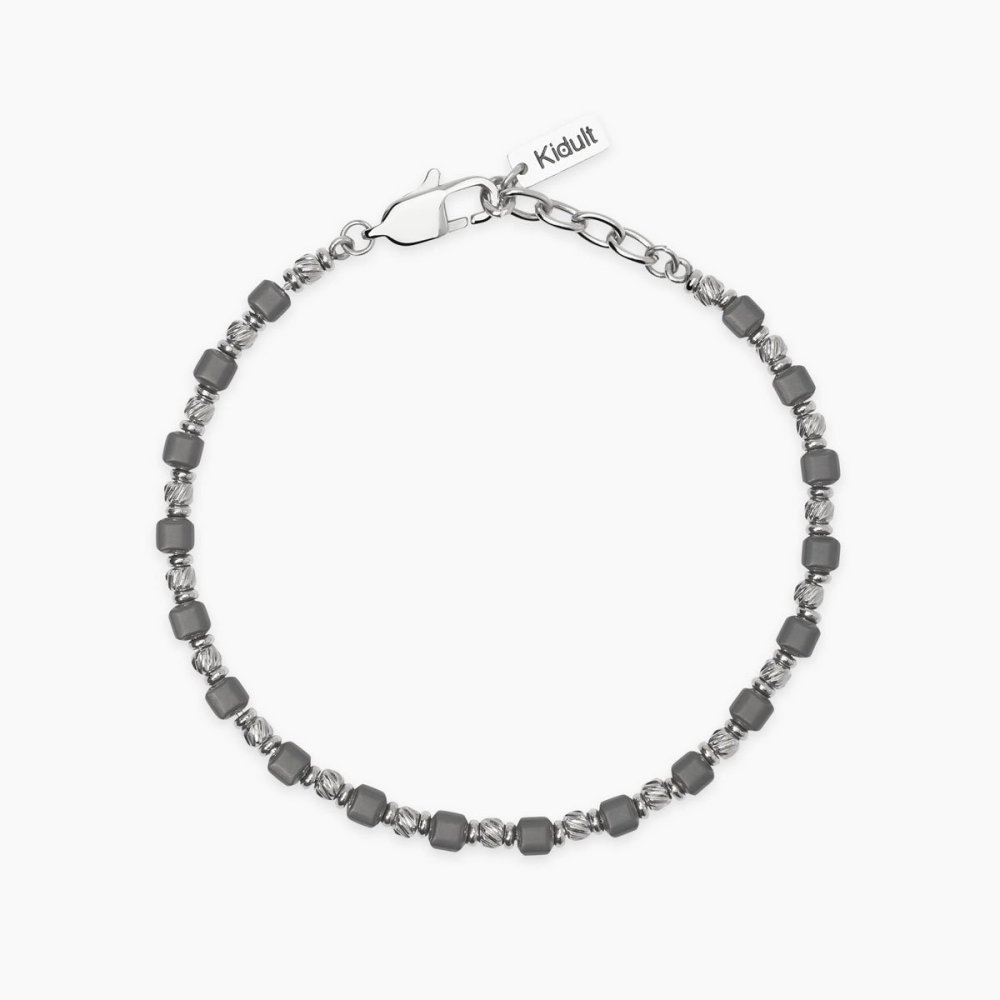 Kidult - Bracciale Ematite - Acciaio 316L