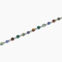 Kidult - Bracciale In Acciaio - Pietre Multicolor