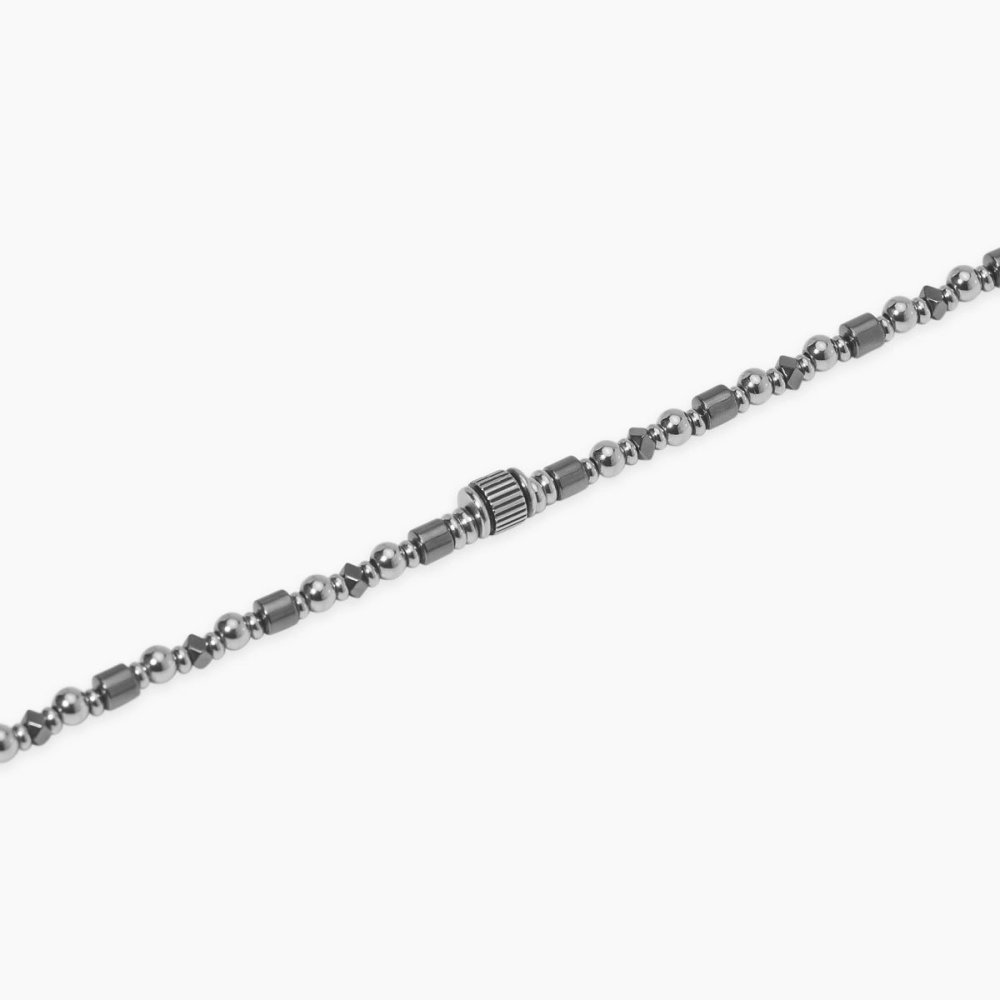 Kidult - Bracciale In Acciaio 316L - Ematite
