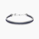 Kidult - Bracciale In Acciaio - Nylon - Pelle
