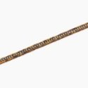Kidult - Bracciale In Acciaio 316L - Nylon - Occhio Di Tigre