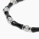 Kidult - Bracciale Ossidiana - Acciaio 316L