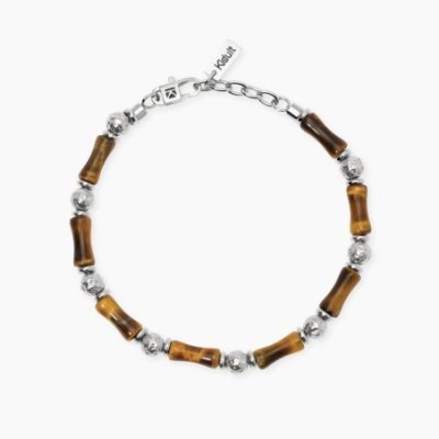 Kidult - Bracciale Occhio Di Tigre - Acciaio 316L