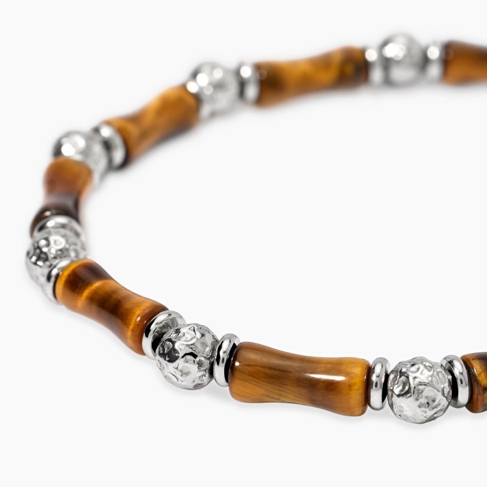 Kidult - Bracciale Occhio Di Tigre - Acciaio 316L