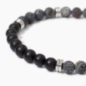 Kidult - Bracciale In Acciaio - Agata - Onice