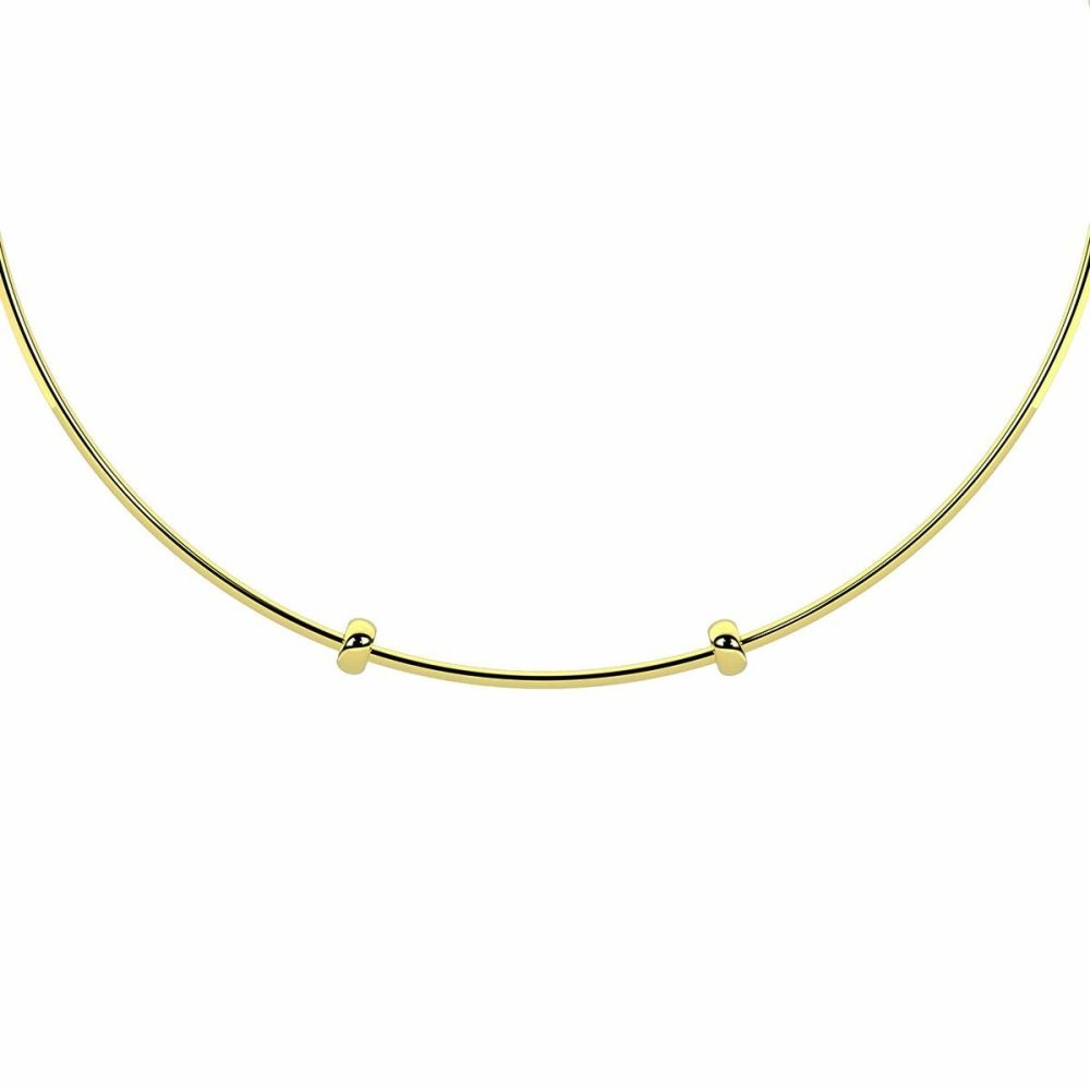 Kidult - Girocollo Rigido - Acciaio 316L - Pvd Giallo