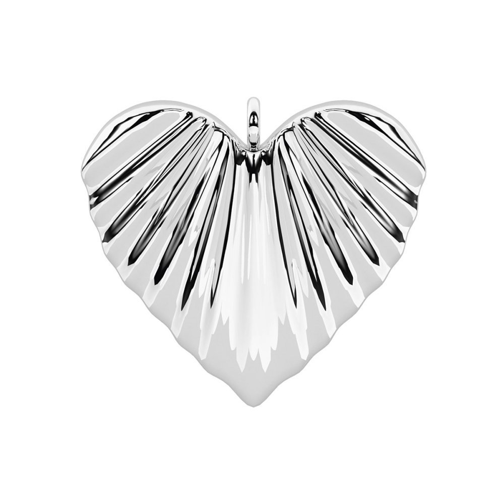 Kidult - Ciondolo Cuore - Acciaio 316L