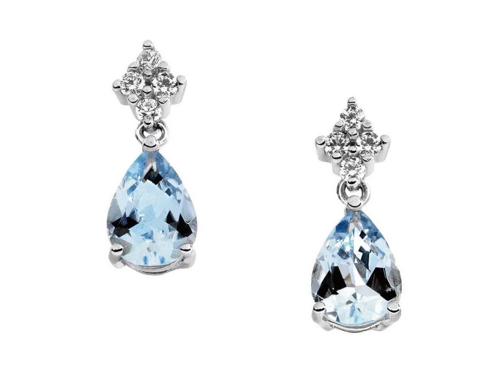 Comete Gioielli - Orecchini Oro 18 Kt - Diamanti