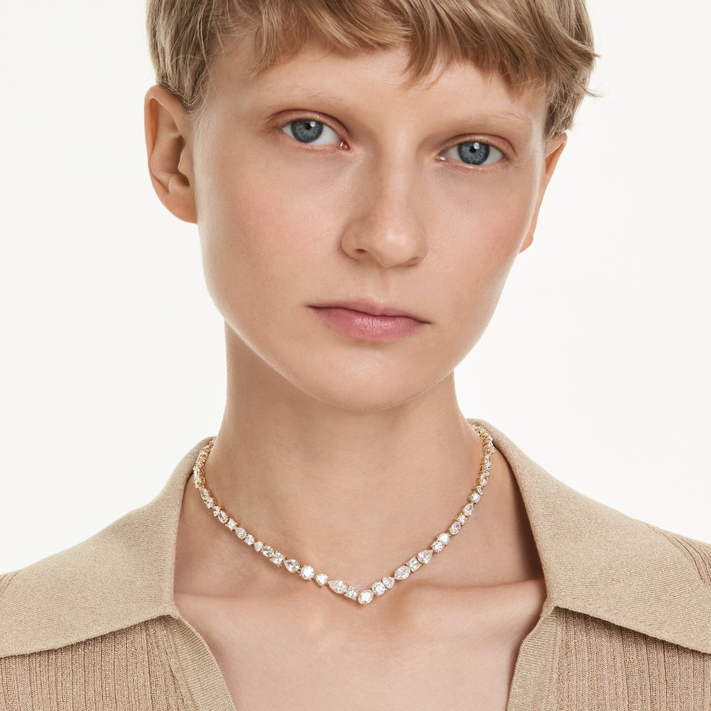 Swarovski - Collana Mesmera - Placcato Color Oro