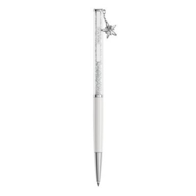 Swarovski - Penna A Sfera Crystalline - Cristalli - Bianco