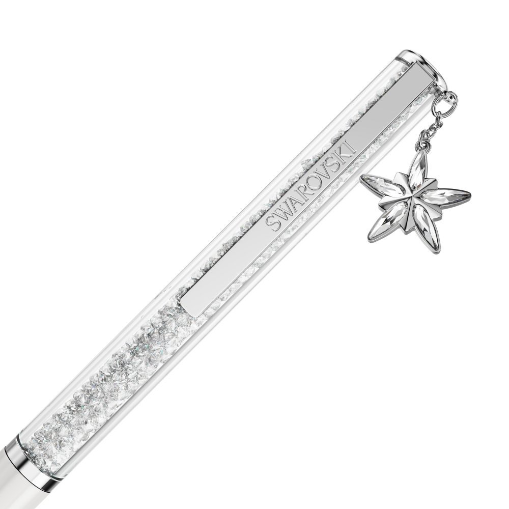 Swarovski - Penna A Sfera Crystalline - Cristalli - Bianco
