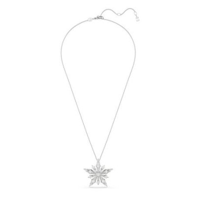 Swarovski - Pendente E Spilla Idyllia - Cristalli - Bianco