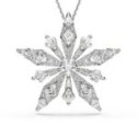 Swarovski - Pendente E Spilla Idyllia - Cristalli - Bianco Swarovski - Pendente E Spilla Idyllia - Cristalli - Bianco