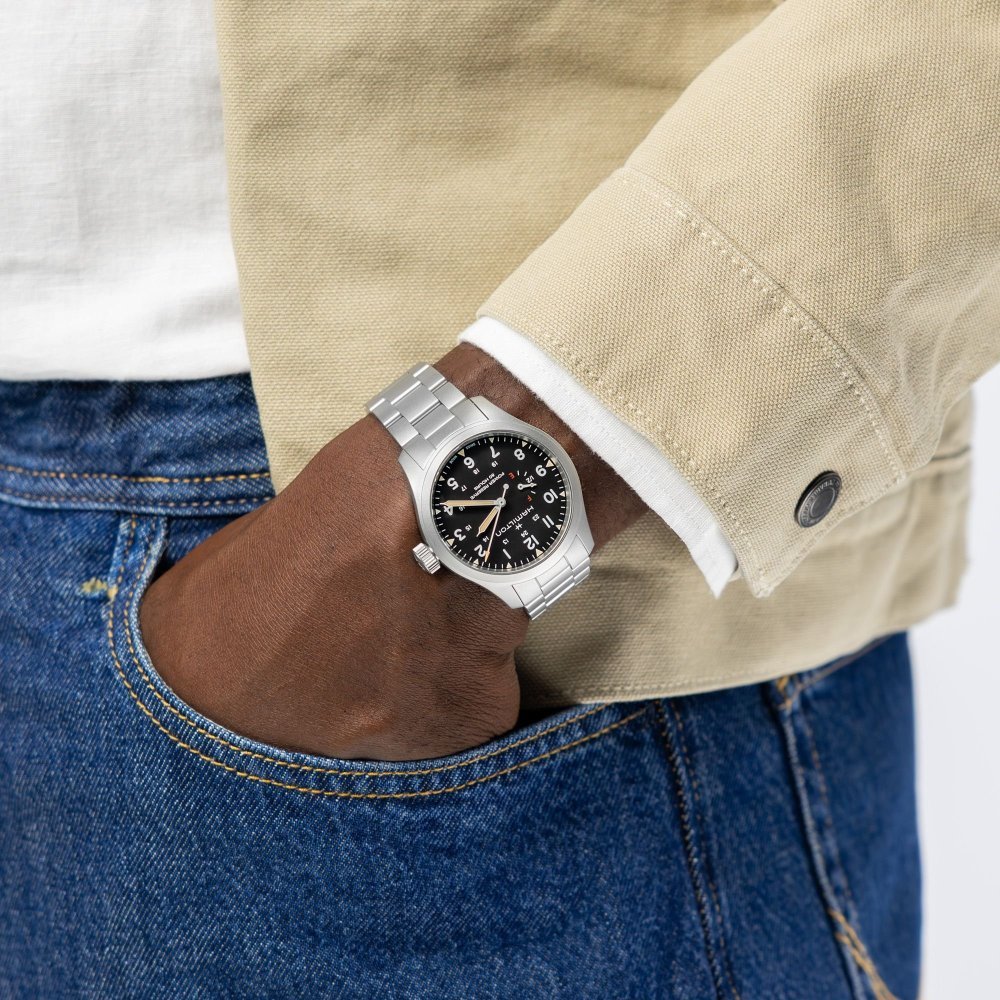Hamilton - Khaki Field - Riserva Di Carica - 40 Mm
