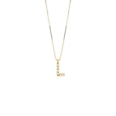 Bliss - Collana In Oro Giallo - Diamante Rotondo